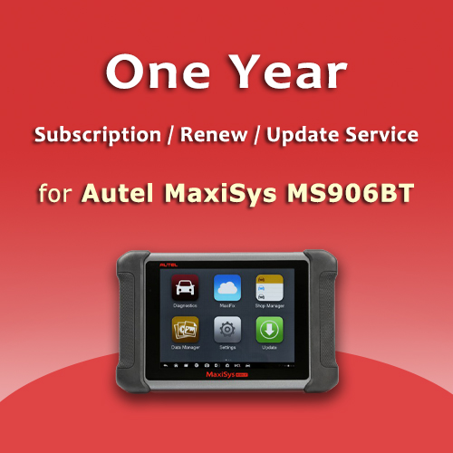 AUTEL MaxiSys MS906BT One Year Update Service (Subscription Only)