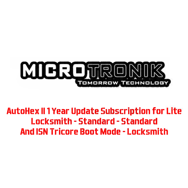 Microtronik AutoHex II 1 Year Update Subscription