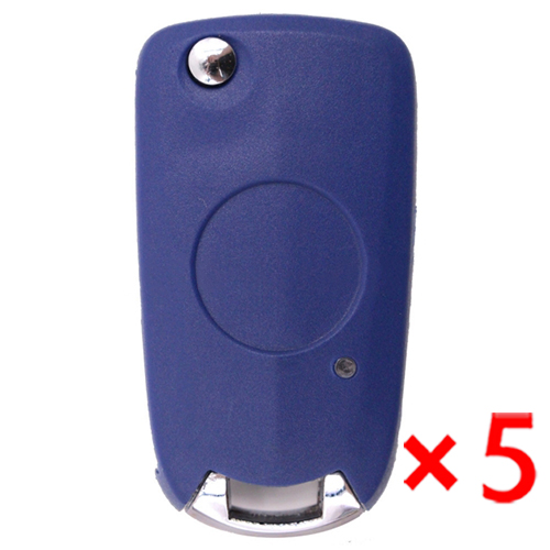 Modified Remote Key Shell Side 1 Button for Fiat - pack of 5 