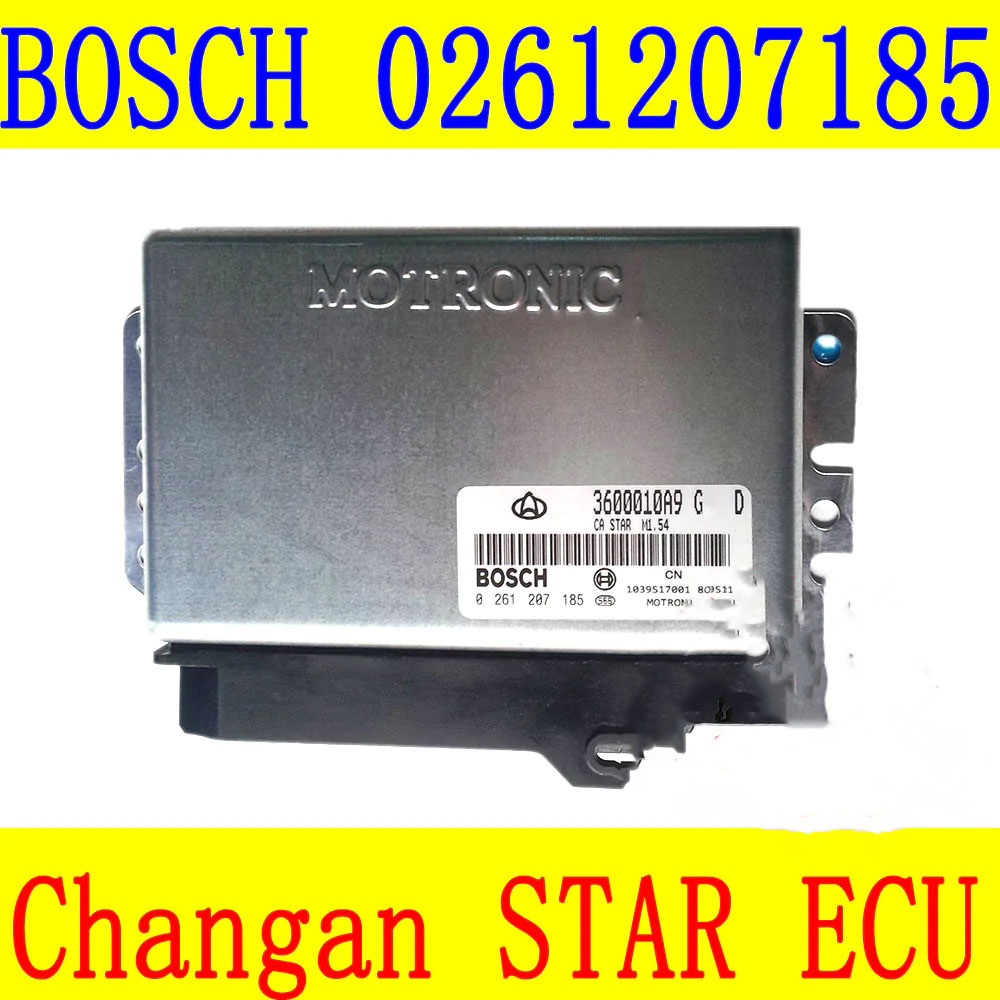 New Electronic Control Unit Bosch ECU Computer 3600010A9 0261207185 (0 261 207 185) for Changan Star