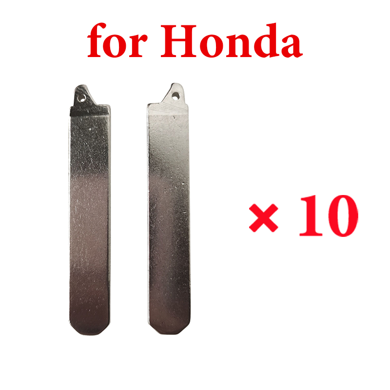 117# Key Blade For Honda Accord CRIDER(2014 G) Flip Folding Uncut Car Key Blank Blade- Pack of 10