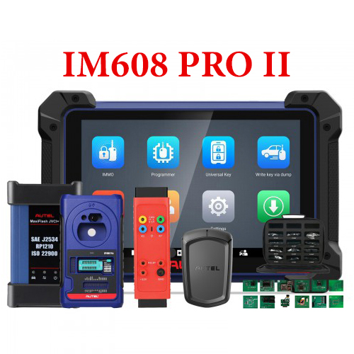 Autel MaxilM IM608 PRO II Full Version PIus IMKPA Accessories with G-Box2 and APB112 - 2 Years Free Update - Global Version