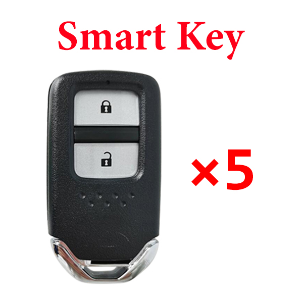 Xhorse Universal Smart Key for Honda Jazz City Fit XRV / XZBT42EN / with Shell  / Pack of 5