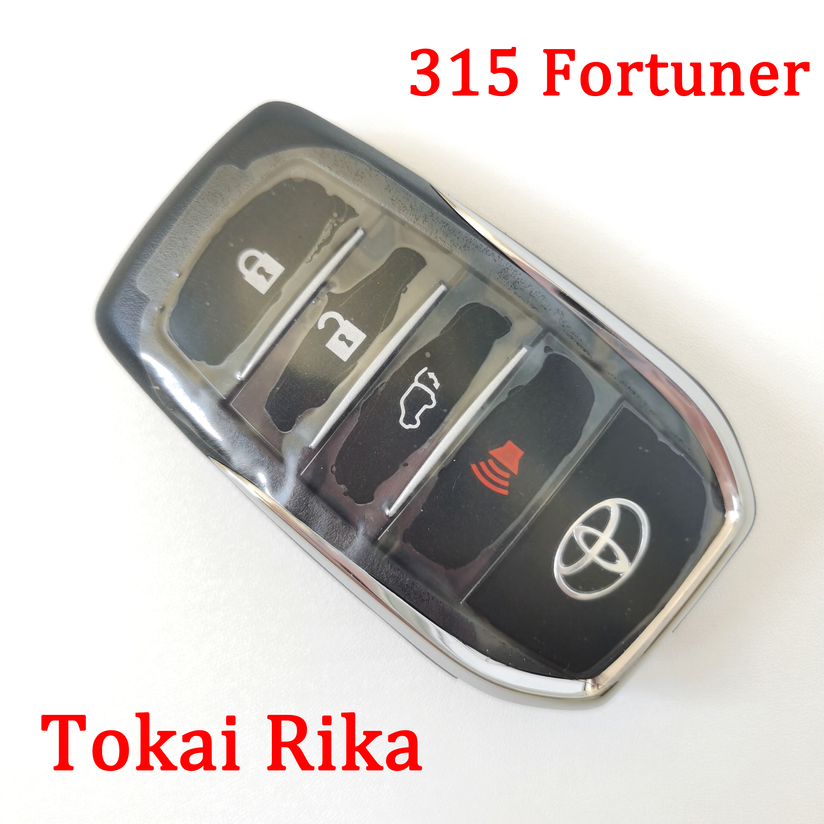 Original 3+1 Buttons 315 MHz Smart Key for Toyota Fortuner - B3U2K2L Tokai Rika