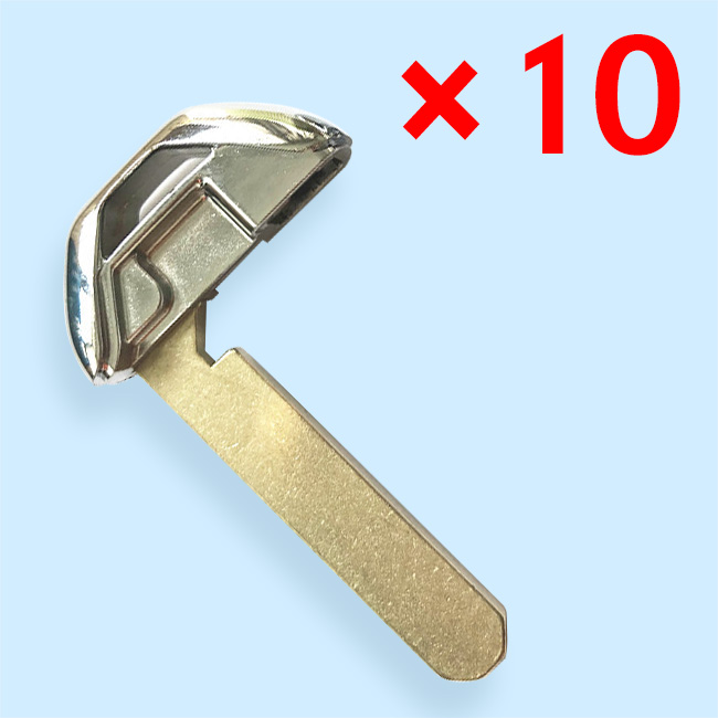 Emergency Insert Uncut Key Blade for Honda - Pack of 10