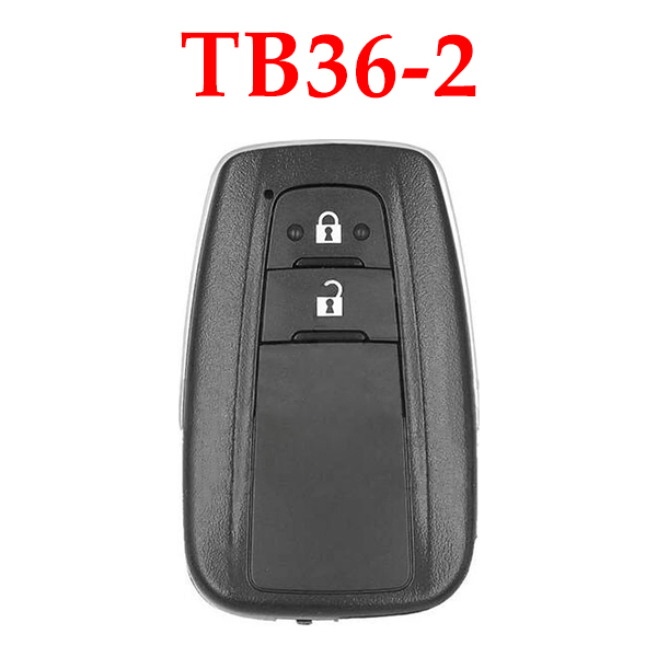 KeyDiy KD TB36-2 Toyota Lexus Universal Smart Remote Key 2 Buttons With 8A Transponder