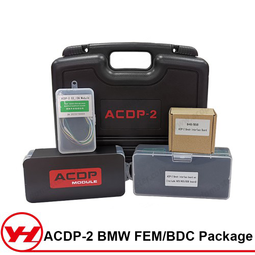 Yanhua ACDP-2 FEM BDC Package with Module 2 / 3 for BMW Add keys and All Key Lost Module Clone Replace Milage Reset