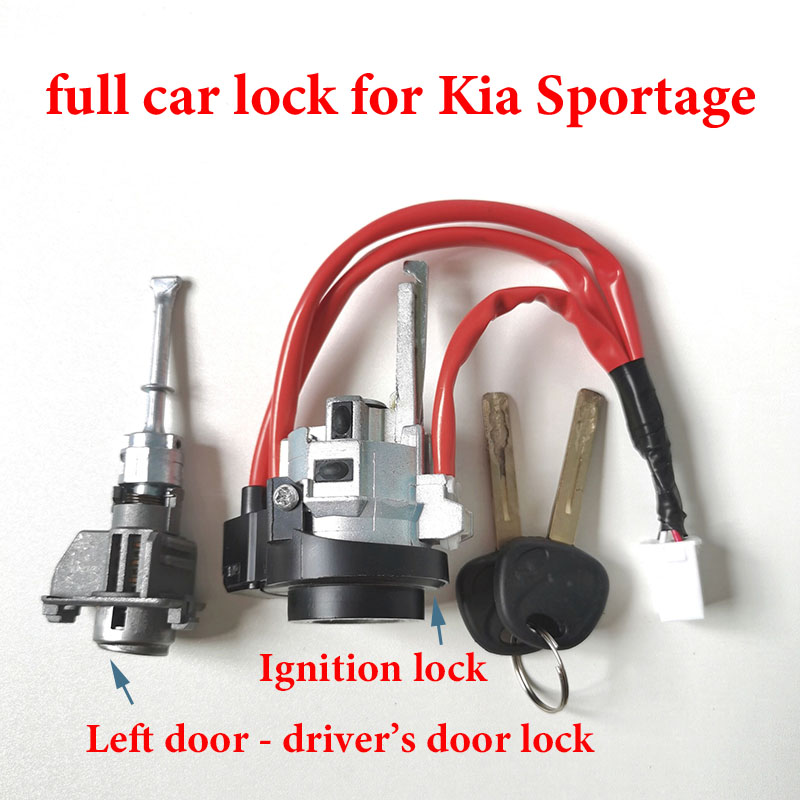 for Kia Sportage full car lock - main driver door ignition lock + ignition central control driving door full car lock