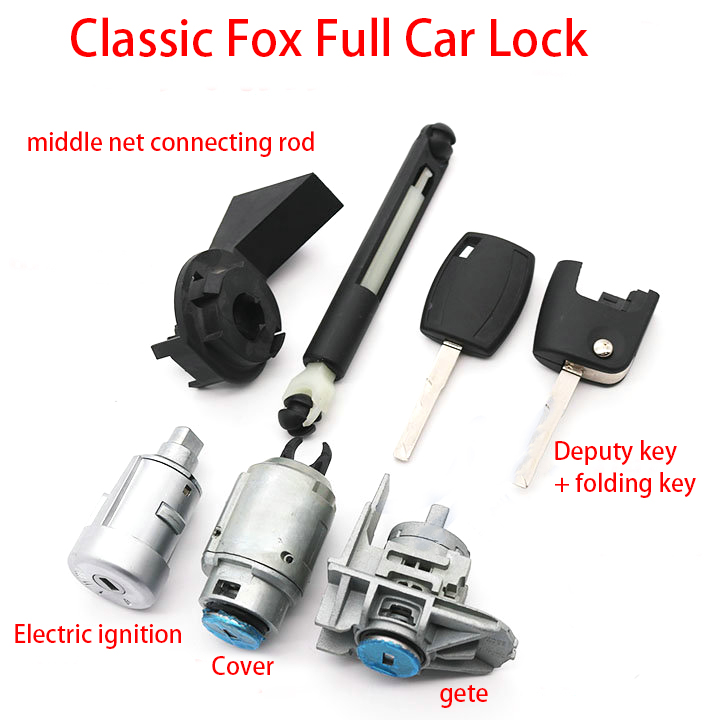 Ford 05-13 classic Fox full car lock cylinder Fox hood door ignition lock cylinder key original factory