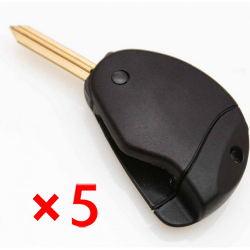 Remote Key Shell 2 Button for Citroen Evasion/Synergie/Xsara/Xanti - pack of 5 