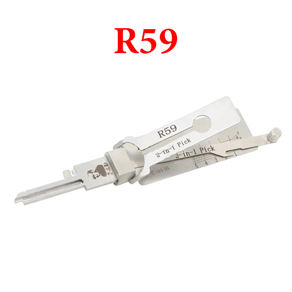 Original LISHI R59 Residential Tool 2 in 1 Auto Pick and Decoder for Mexico