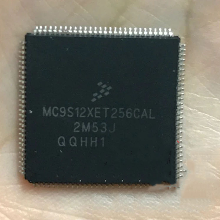 2pcs Original New FREESCALE MC9S12XET256MAL 2M53J QFP144 CPU Chip Automotive Component IC