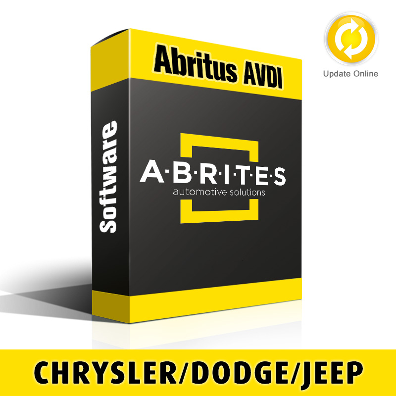 CR005 Chrysler/Dodge/Jeep PIN and Key Manager Software for Abritus AVDI