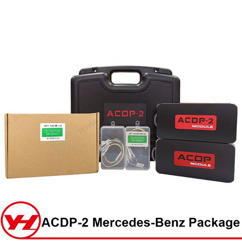 Yanhua ACDP 2 Mercedes Benz Package with Module 15 16 18 19 for DME Gearbox Refresh Clone