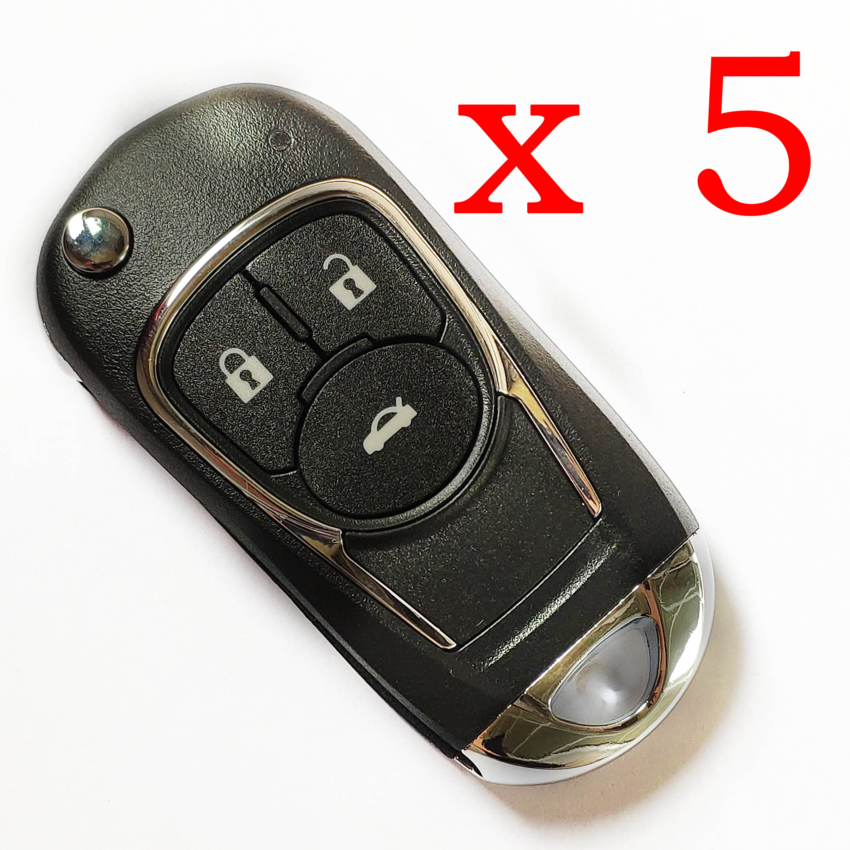 5 pieces Xhorse VVDI GM Universal Remote Control - XKBU03EN - with Blades & Logos