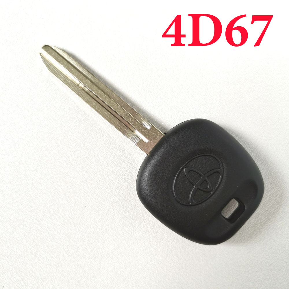 Transponder Key for Toyota with TOY43 Blade 4D67 Chip (5 pcs)