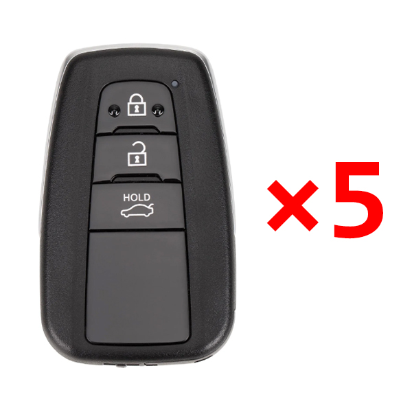 Autel IKEYTY8A3BL Universal Smart Key for Toyota - Pack of 5