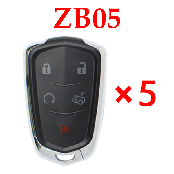 Universal ZB05 KD Smart Key Remote for KD-X2 - Pack of 5 