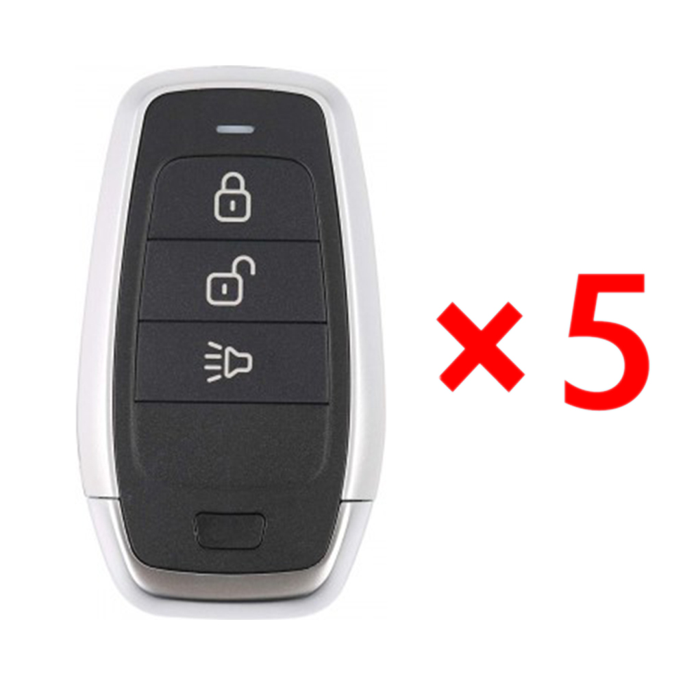 Autel IKEYAT003AL Universal Smart Remote Key 3 Buttons - Pack of 5