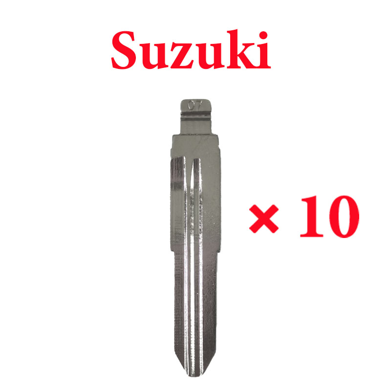 #7 MIT11R Key Blade for Mitsubishi Suzuki  -  Pack of 10