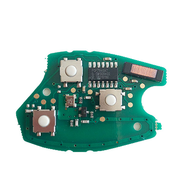 3 Buttons PCB Board for Renault Remote Keys with PCF7946AT chip