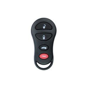3+1 Button Remote Shell for Chrysler Jeep (5pcs)
