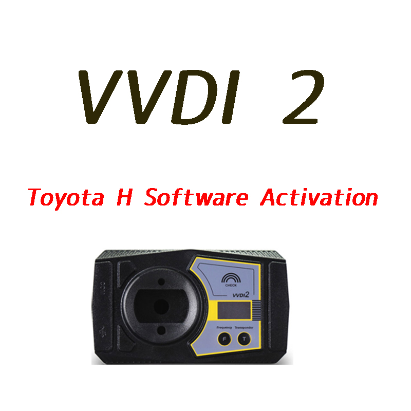 Toyota H Software License Activation for VVDI2 