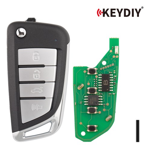 KEYDIY KD B59-4 Universal Flip Remote Key 4 Buttons 5pcs/lot