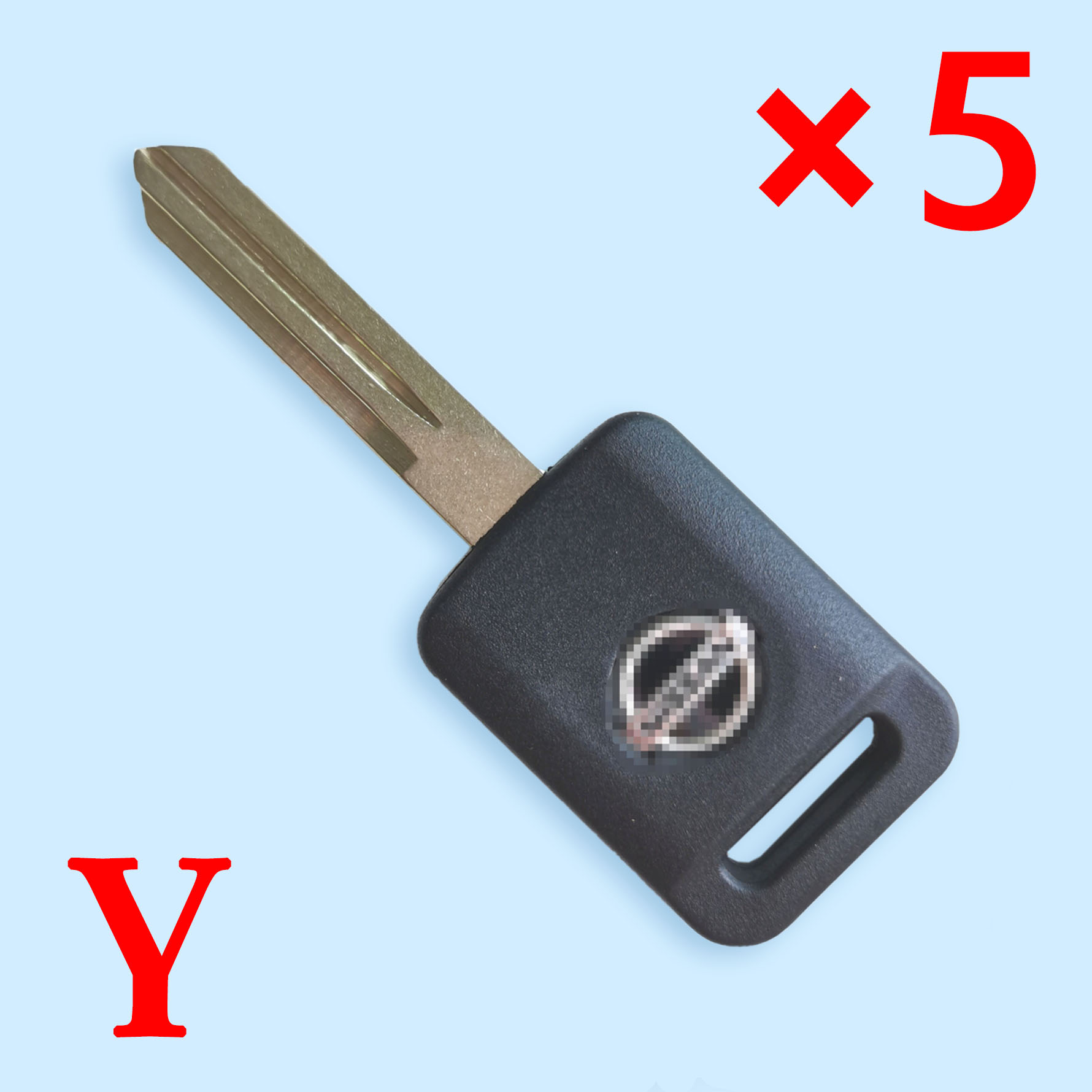 Transponder Key Shell for Nissan - 5 pcs