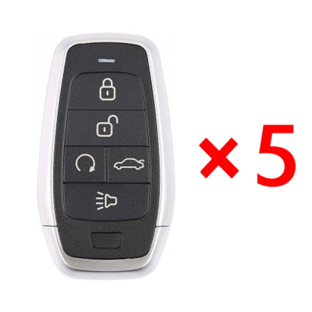 Autel  IKEYAT005BL Universal Smart Remote Key 5 Buttons - Pack of 5