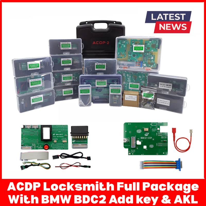 ACDP 2025 Locksmith Package with Module 1/2/3/7/9/10/12/20/24/29/31/33/34/38/BDC all keys lost with key lernning platform for BMW Land Rover Porsche Volvo VW Audi Add Keys & All Key Lost