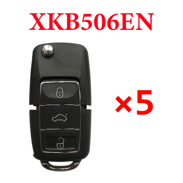  5 pieces Xhorse VVDI VW B5  Blank Type Universal Remote Control - XKB506EN