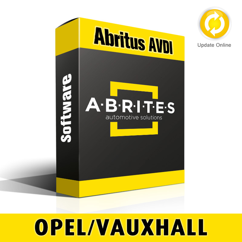 ON010 Opel/Vauxhall Engine Control Unit Flash Manager Software for Abritus AVDI