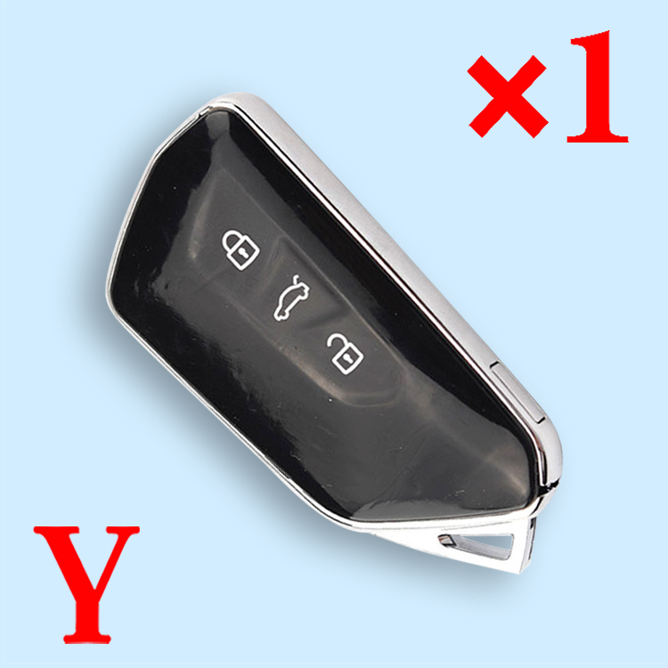 Applicable to the new Volkswagen Golf 8 Tuang Tiguan exploration Yue KDL A25 smart remote key shell 3 Buttons 