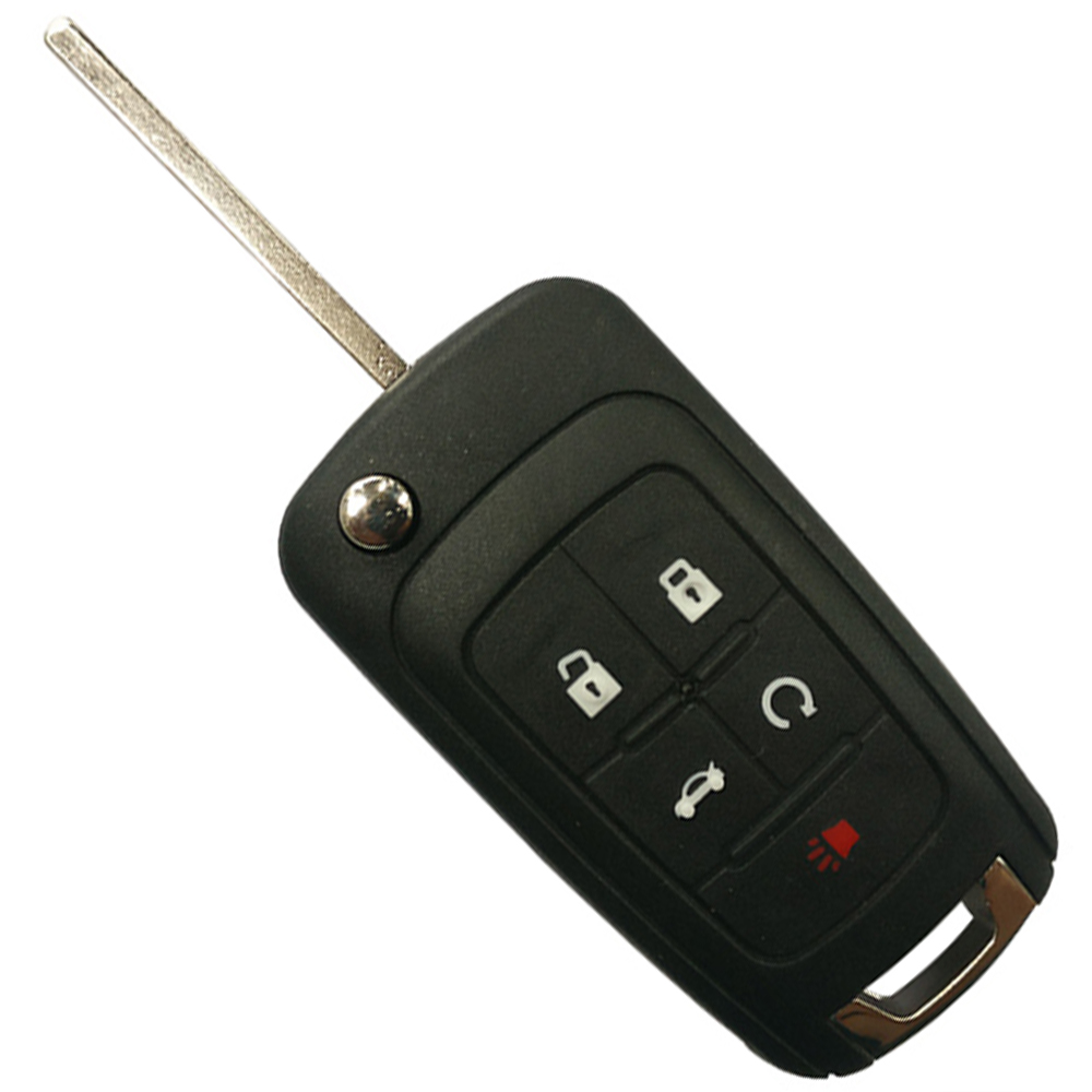 4+1 Buttons 315 Mhz Flip Remote Key for Buick