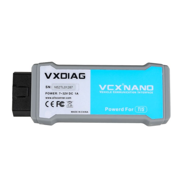 VXDIAG VCX NANO for TOYOTA TIS Techstream V14 Compatible with SAE J2534