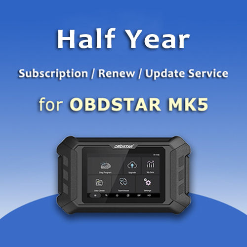 OBDSTAR MK5 Auto Key Programmer Half Year Update Service