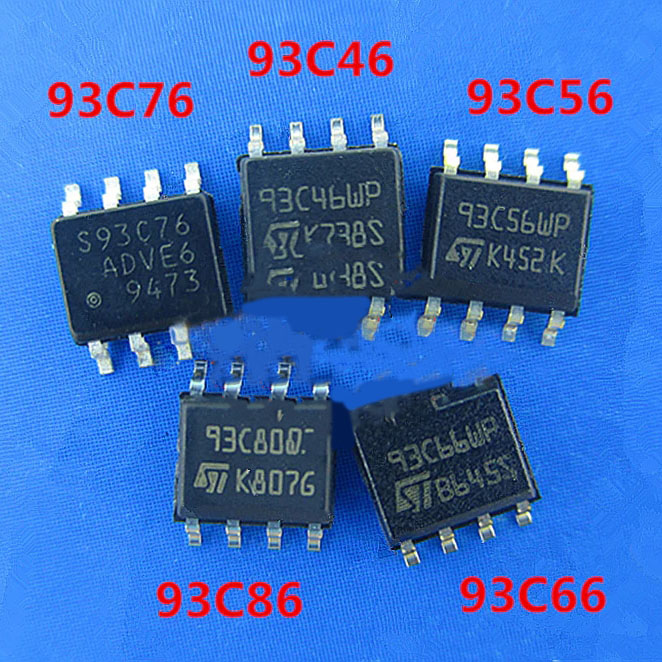  25pcs/lot 93Cxx SOP8 EPROM IC Original New 93C46 93C56 93C66 93C76 93C86WP