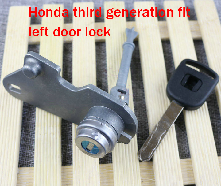 Honda third generation Fit left door lock Feidu central control driving door lock Fit car lock-full car lock