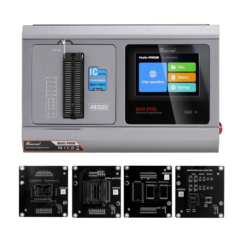 [US/EU/UK Ship] Xhorse VVDI Multi Prog Programmer with VH24 SOP44 & TSOP48+VH29 EEPROM & FLASH+VH30 SOP44+VH31 TSOP48 EEPROM Adapters