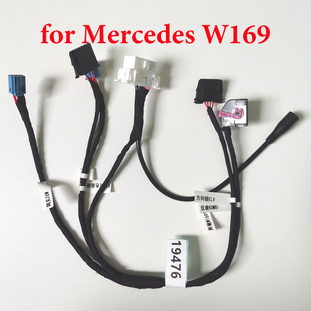 High Quality Testing Cables Reading Password Works With Abrites & VVDI MB Tool for Mercedes W245-W169 EIS ESL
