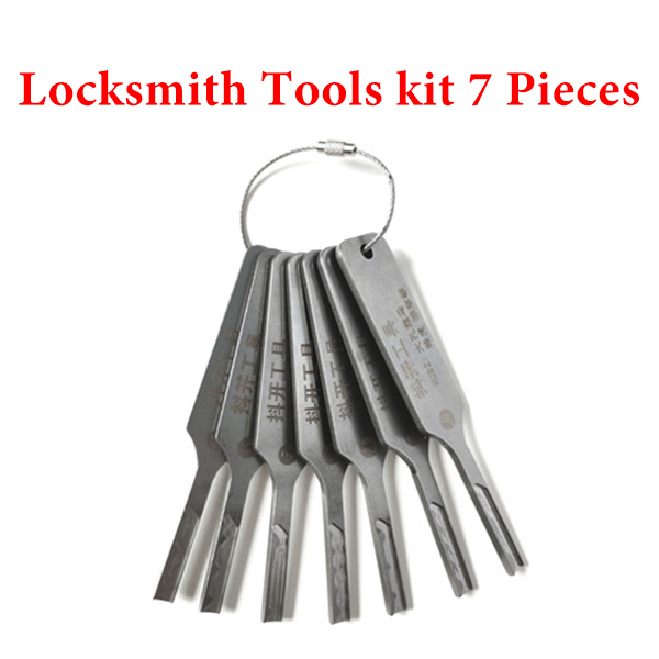 7PCS/lot Shake Open Tool Hu92 Suitable for BMW for Land Rover for Peugeot door lock Opening Auto Locksmith Tools open keys kit