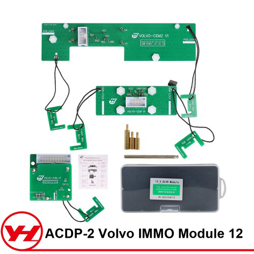 Yanhua ACDP-2 Module 12 for Volvo Semi-Smart Keys Adding Keys and All Key Lost - Work for ACDP-2 Only