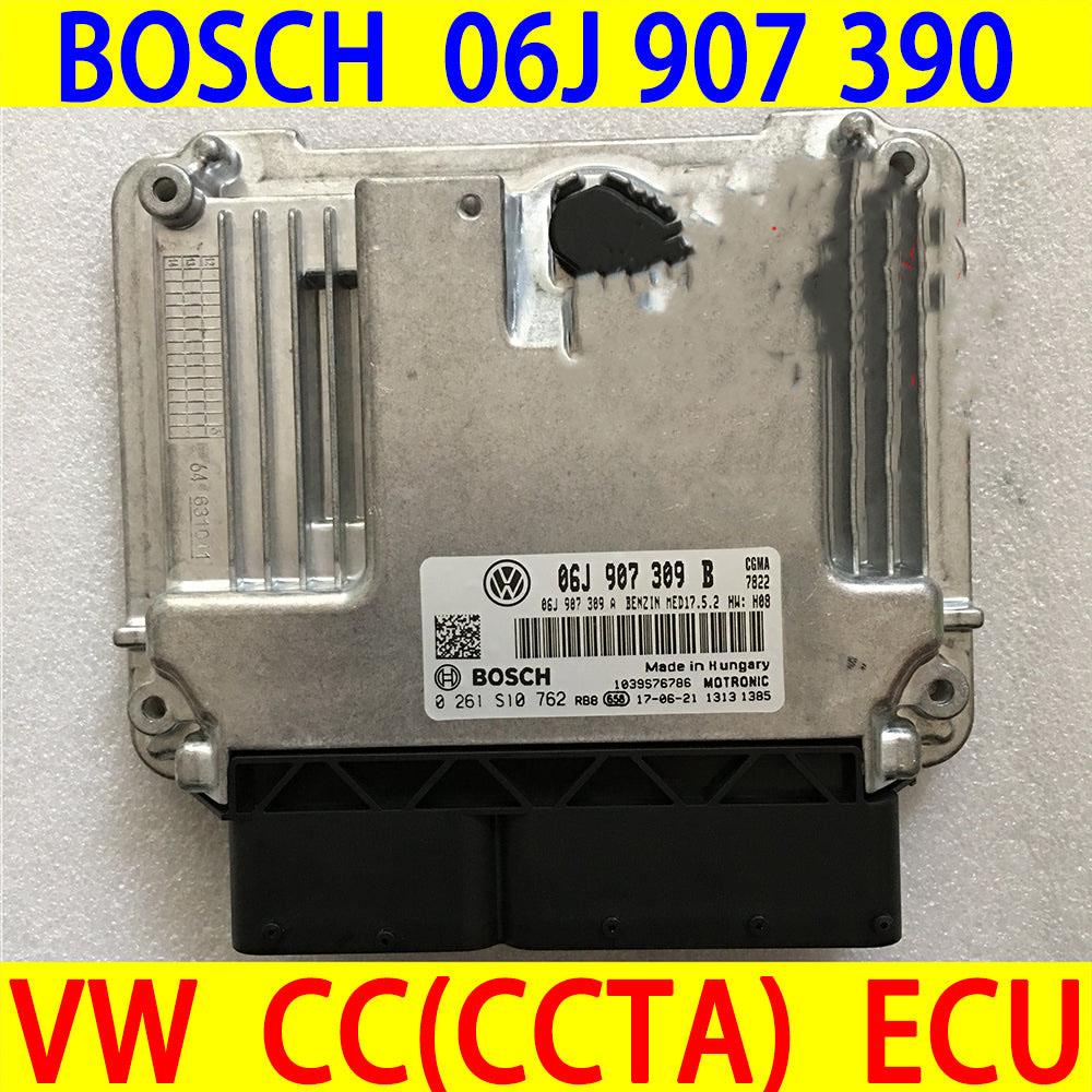 New (06J 907 309) (06J 906 027GA) 06J906027GA Bosch ECU for VW CC CCAT ECM Module Electronic Control Unit