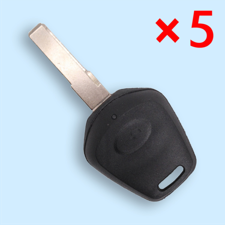 5PCS Remote Key Case Fob 1 Button for Porsche Boxster 911 968 Uncut