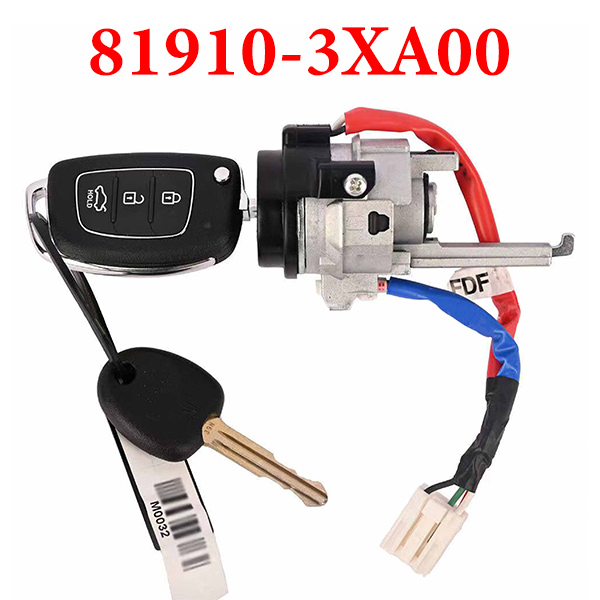 81910-3XA00 / Ignition Lock door lcok car full lock Cylinder for 2011-2015 Hyundai Elantra 
