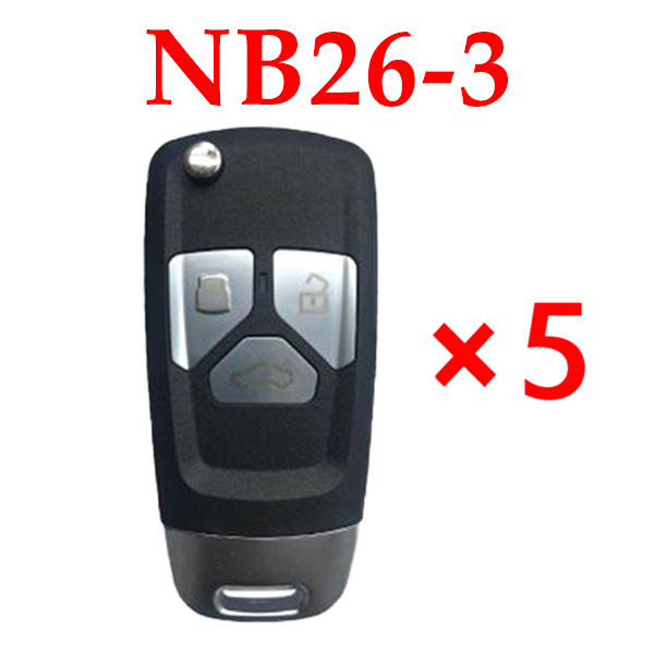 KEYDIY NB26-3 KD Universal Remote Control - 5 pcs