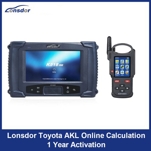   1 Yea Toyota All Keys Lost Online Calculation Activation for Lonsdor