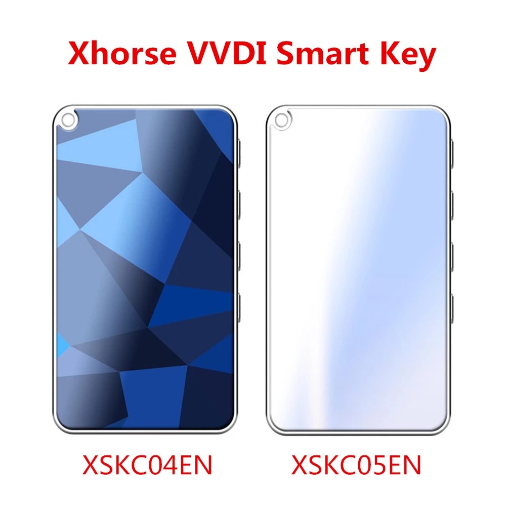 Xhorse King Card Key Slimmest Universal Smart Remote 4 Buttons XSKC04EN XSKC05EN