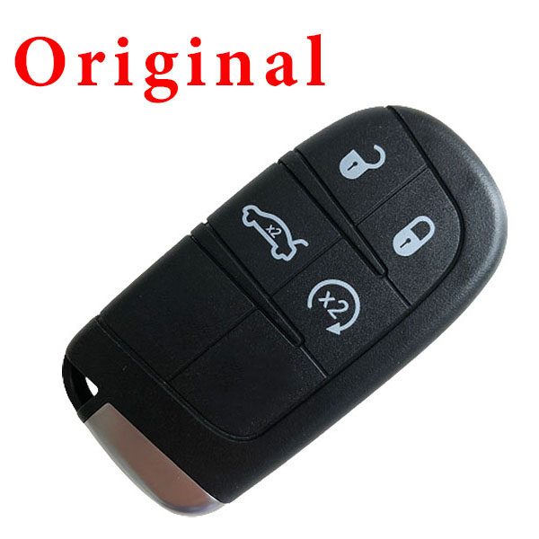 Original 4 Buttons 434 MHz Smart Proximity Key 2014-2021 Jeep Grand Cherokee - M3N40821302